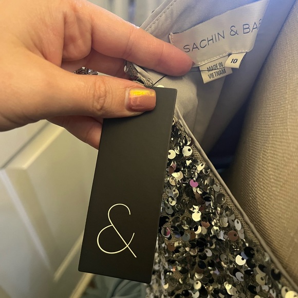 Sachin & Babi Jolie Gown NWT - Picture 7 of 8